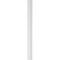 Ekena Millwork Fluted PVC Pilaster w/Standard Capital & Base, 8"W x 90"H x 2"P PILP08X090FL01-2 - alternate 6